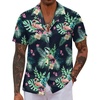 COOFANDY Mens Hawaiian Shirt Short Sleeve Floral Button Down Shirts Tropical Summer Beach Shirts