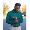 COOFANDY Mens Dress Shirts Wrinkle Free Long Sleeve Button Down Shirts Formal Business Shirt(Lake Blue)