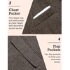 COOFANDY Men’s Blazer Casual Sport Coats Slim Fit Lightweight Sports Jacket | One Button Suit Jacket,Linen Blazer,Plaid Blazer, Shoulder Pads(Brown)