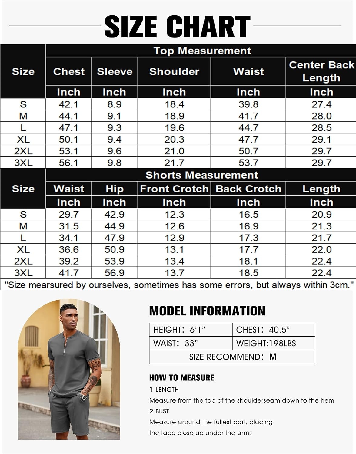 image:imageCOOFANDY Mens 2 Piece Set Short Sleeve Polo Shirt and Shorts Summer Suits Short Sleeve 14 Zip Polo Top Drawstring Shorts Pockets Sportwear Casual Fashion Vacation Beach Travel StreetwearDark Grey