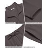 COOFANDY Mens Track suit 2 Piece Athletic Sweatsuit Casual Sport Outfit Set | Mens Athletic Running Jogging Outfits, Anti-pilling and Soft fabric, Flexible and Comfort, Double-sided slant Pockets(Dark Grey)