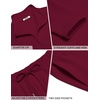 COOFANDY Mens Track suit 2 Piece Athletic Sweatsuit Casual Sport Outfit Set | Mens Athletic Running Jogging Outfits, Anti-pilling and Soft fabric, Flexible and Comfort, Double-sided slant Pockets(Dark Red)