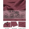 COOFANDY Mens Polo Shirts Short Sleeve Casual Summer Polo Tee Collared Tops | Button Collar,Soft Fabric,Casual Stylish,Classic Basic,Lightweight,Summer,Fashion,Golf(Dark Red)