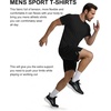 COOFANDY Men’s Workout T-Shirts 3 Pack Quick Dry Athletic T-Shirts | Moisture Wicking, Athletic Shirts, Crew Neck, Running, Gym, Casual, Sports Tees Tops Bulk,Breathable(A-black/Black/Black-3 Pack)