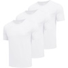 COOFANDY Men’s Workout T-Shirts 3 Pack Quick Dry Athletic T-Shirts | Moisture Wicking, Athletic Shirts, Crew Neck, Running, Gym, Casual, Sports Tees Tops Bulk,Breathable(A-white/White/White-3 Pack)