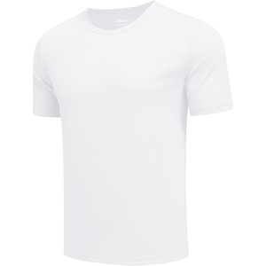 COOFANDY Men’s Workout T-Shirts 3 Pack Quick Dry Athletic T-Shirts | Moisture Wicking, Athletic Shirts, Crew Neck, Running, Gym, Casual, Sports Tees Tops Bulk,Breathable(A-white)