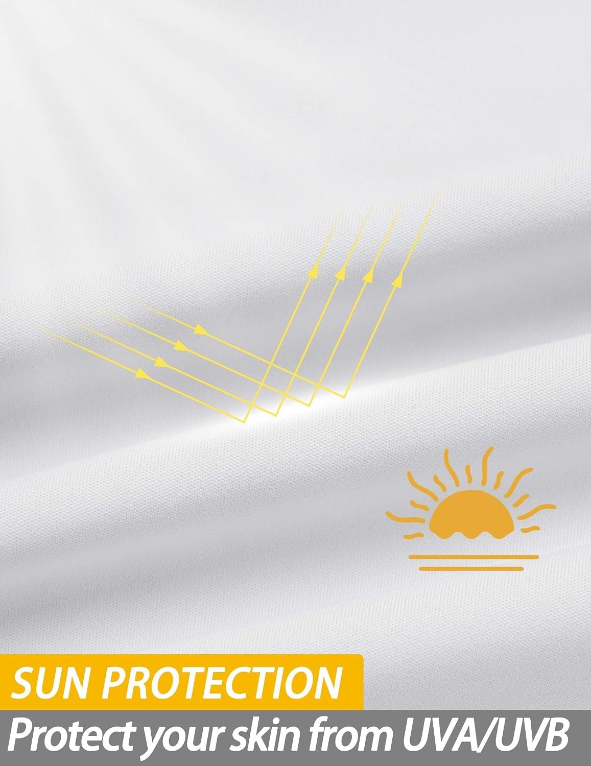 image:imageCOOFANDY Mens Quarter Zip Pullover 14 Zip Mock Neck Sun Protection Lightweight Athletic Golf Polo ShirtsWhite