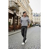 COOFANDY Mens Long Sleeve Tee Shirts Stretch Crew Neck Thermal Shirts Casual T Shirts for Men(Heather Grey)