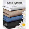COOFANDY Mens Tshirts 100% Cotton Big Tall T Shirts Basic Tees Plain T Shirts(All White)
