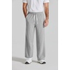 COOFANDY Baggy Sweatpants Men Wide Leg Cotton Joggers for Men with Pockets | 2 in 1 Design, Ankle Drawcord, Cotton Blend, Wide Leg, 3 Deep Pockets, Drawstring Waist, Y2K, Loungewear, Gym Workout(A-light Gray)