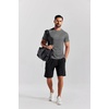 COOFANDY Men’s 3 Pack Workout T Shirts Short Sleeve Athletic Gym T Shirt | Raglan Sleeve, Crew Neck, Moisture Wicking, Lightweight Cooling Running Shirts,Performance Tee for Gym Tennis Hiking(N-black/Dark Grey/Light Grey)