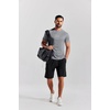 COOFANDY Men’s 3 Pack Workout T Shirts Short Sleeve Athletic Gym T Shirt | Raglan Sleeve, Crew Neck, Moisture Wicking, Lightweight Cooling Running Shirts,Performance Tee for Gym Tennis Hiking(N-black/White/Light Grey)