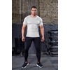 COOFANDY Men’s 3 Pack Workout T Shirts Short Sleeve Athletic Gym T Shirt | Raglan Sleeve, Crew Neck, Moisture Wicking, Lightweight Cooling Running Shirts,Performance Tee for Gym Tennis Hiking(White)