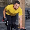 COOFANDY Men’s 3 Pack Workout T Shirts Short Sleeve Athletic Gym T Shirt | Raglan Sleeve, Crew Neck, Moisture Wicking, Lightweight Cooling Running Shirts,Performance Tee for Gym Tennis Hiking(Yellow/Light Blue/Olive Green)