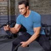 COOFANDY Men’s 3 Pack Workout T Shirts Short Sleeve Athletic Gym T Shirt | Raglan Sleeve, Crew Neck, Moisture Wicking, Lightweight Cooling Running Shirts,Performance Tee for Gym Tennis Hiking(Yellow/Light Blue/Olive Green)