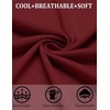 COOFANDY Men’s Knit Short Sleeve Button Down Polo Shirts | Knit Shirt,Vintage Casual Shirts,Summer Beach Vacation,Breathable Soft Knit Texture,Button Up Shirts(Wine Red)