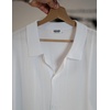 COOFANDY Men’s Knit Short Sleeve Button Down Polo Shirts | Knit Shirt,Vintage Casual Shirts,Summer Beach Vacation,Breathable Soft Knit Texture,Button Up Shirts(White)