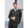 COOFANDY Men’s Tracksuit Casual Sweatsuit 2 Piece Full Zip Jogging Suit Set | Full Zip TrackSuit, Stand Collar, Elastic Waist Drawstring, 5 Pockets, Casual Athletic Jogging Outfits, Fall Sport Sweat Suit(Dark Grey)