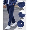COOFANDY Men’s Tracksuit Casual Sweatsuit 2 Piece Full Zip Jogging Suit Set | Full Zip TrackSuit, Stand Collar, Elastic Waist Drawstring, 5 Pockets, Casual Athletic Jogging Outfits, Fall Sport Sweat Suit(Navy)
