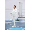 COOFANDY Men’s Tracksuit Casual Sweatsuit 2 Piece Full Zip Jogging Suit Set | Full Zip TrackSuit, Stand Collar, Elastic Waist Drawstring, 5 Pockets, Casual Athletic Jogging Outfits, Fall Sport Sweat Suit(White)