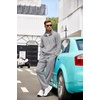 COOFANDY Men’s Tracksuit Casual Sweatsuit 2 Piece Full Zip Jogging Suit Set | Full Zip TrackSuit, Stand Collar, Elastic Waist Drawstring, 5 Pockets, Casual Athletic Jogging Outfits, Fall Sport Sweat Suit(Light Grey)