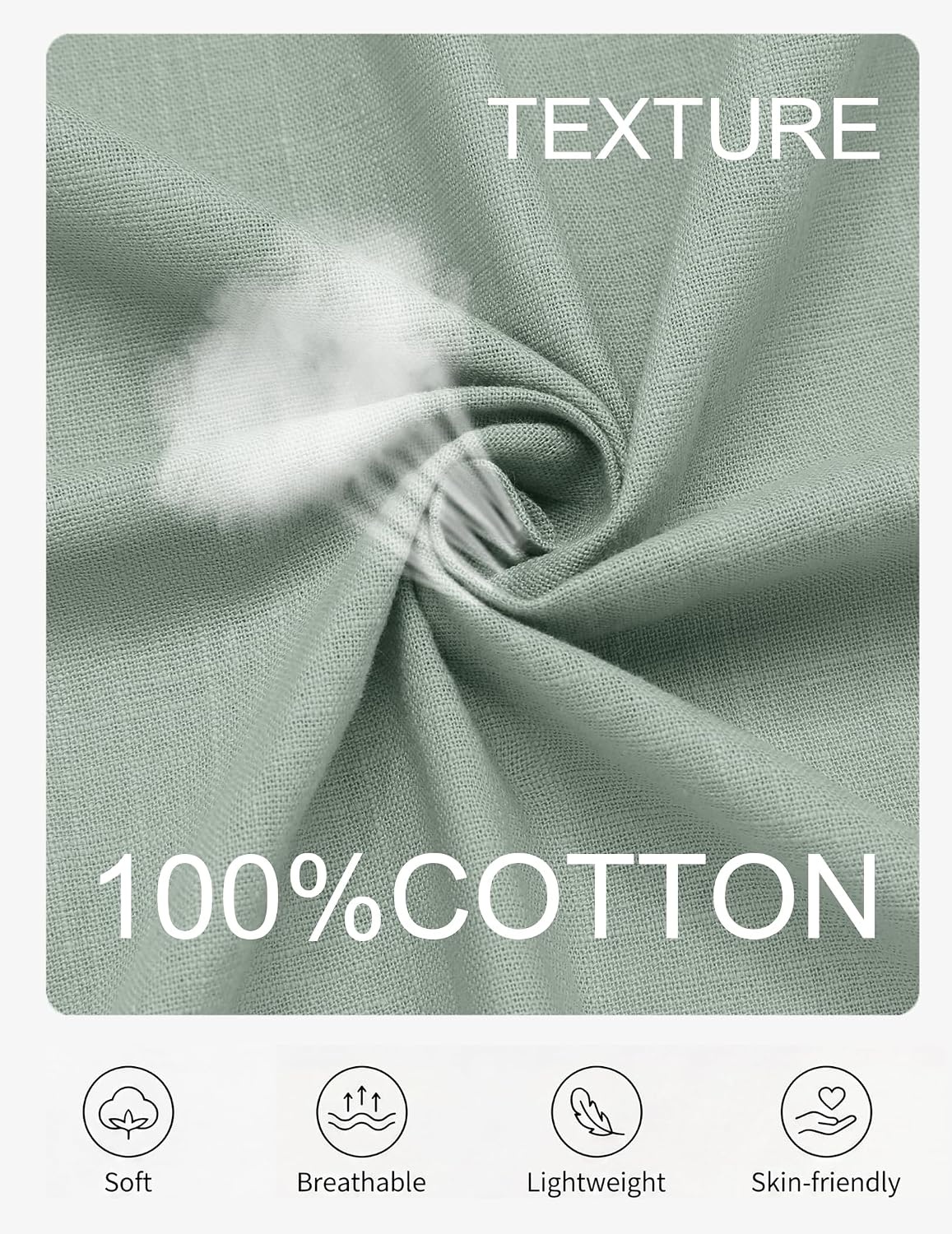 image:imageCOOFANDY Mens 2 Piece Outfit Summer Shorts Sets Short Sleeve Cotton Shirts 100 CottonShirt And Shorts SetsChest PocketElastic DrawstringMachine WashableBeachVacationCruiseTravelWeddingPartyGreenWhite