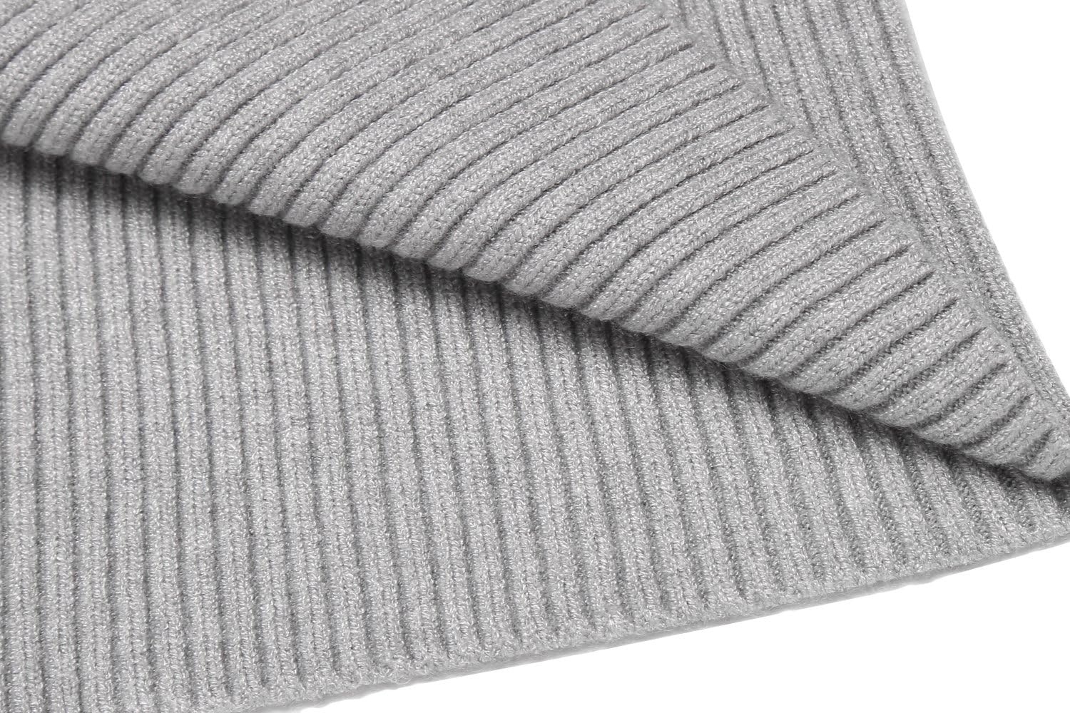 image:imageCOOFANDY Mens Ribbed Slim Fit Knitted Pullover Casual Turtleneck Sweater Premium antishrink knit turtleneck Soft warm amp stretchyperfect for casual work or outdoor wear in fallwinterGrey