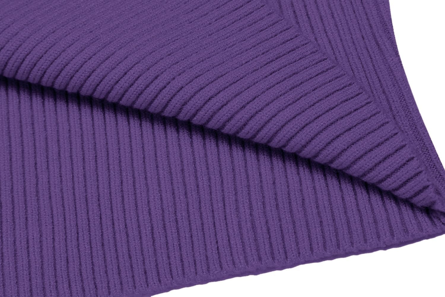 image:imageCOOFANDY Mens Ribbed Slim Fit Knitted Pullover Casual Turtleneck Sweater Premium antishrink knit turtleneck Soft warm amp stretchyperfect for casual work or outdoor wear in fallwinterDark Purple