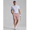 COOFANDY Men Casual Shorts 7″ Stretch Quick Dry Golf Shorts with 4 Pockets | Flat Front, Back Elastic Waistband, Button Closure, Moisture Wicking, Comfy, Lightweight Shorts Dress for Hiking Work Running(Pink)