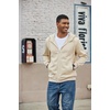 COOFANDY Men Full Zip Hoodie Fleece Zipper Sweatshirt Casual Hooded Jacket | Llightweight fleece-Lined and Zipper, Versatile Drawstring Hood, 2026 Fall Fashion Streetwear, Casual, Gym, Outdoor Jacket(Khaki)