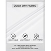 COOFANDY Mens Athletic Shorts 7″ Quick Dry Stretch Gym Workout Shorts | Classic 7 Inch Inseam, Functional Side Pockets and Back Zipper Pocket, Moisture Wicking, Active Fitness Training Sportswear(Dark Grey(no Lining)/White(2 in 1))