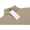 COOFANDY Mens Ribbed Slim Fit Knitted Pullover Casual Turtleneck Sweater | Premium anti-shrink knit turtleneck. Soft, warm & stretchy—perfect for casual, work or outdoor wear in fall/winter.(Camel Apricot)