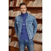 COOFANDY Mens Ribbed Slim Fit Knitted Pullover Casual Turtleneck Sweater | Premium anti-shrink knit turtleneck. Soft, warm & stretchy—perfect for casual, work or outdoor wear in fall/winter.(Blue)