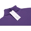 COOFANDY Mens Ribbed Slim Fit Knitted Pullover Casual Turtleneck Sweater | Premium anti-shrink knit turtleneck. Soft, warm & stretchy—perfect for casual, work or outdoor wear in fall/winter.(Dark Purple)
