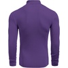 COOFANDY Mens Ribbed Slim Fit Knitted Pullover Casual Turtleneck Sweater | Premium anti-shrink knit turtleneck. Soft, warm & stretchy—perfect for casual, work or outdoor wear in fall/winter.(Dark Purple)