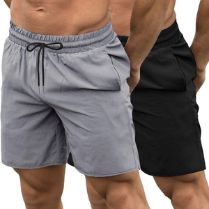 COOFANDY Mens Athletic Shorts 7″ Quick Dry Stretch Gym Workout Shorts | Classic 7 Inch Inseam, Functional Side Pockets and Back Zipper Pocket, Moisture Wicking, Active Fitness Training Sportswear(01-black/Grey)