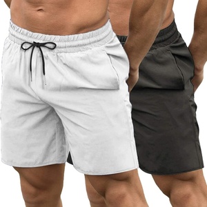 COOFANDY Mens Athletic Shorts 7″ Quick Dry Stretch Gym Workout Shorts | Classic 7 Inch Inseam, Functional Side Pockets and Back Zipper Pocket, Moisture Wicking, Active Fitness Training Sportswear(Dark Grey(no Lining)/White(2 in 1))