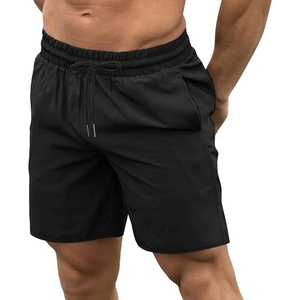 COOFANDY Mens Athletic Shorts 7″ Quick Dry Stretch Gym Workout Shorts | Classic 7 Inch Inseam, Functional Side Pockets and Back Zipper Pocket, Moisture Wicking, Active Fitness Training Sportswear(Black (1 Pack of 1))