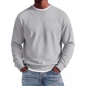 COOFANDY Mens Crewneck Sweatshirt Lightweight Casual Fall Winter Pullovers | Soft and Lightweight, Solid Color, Classic Fit, Gender-neutral, Home and Outdoor, Fall Winter(Light Heather Grey)
