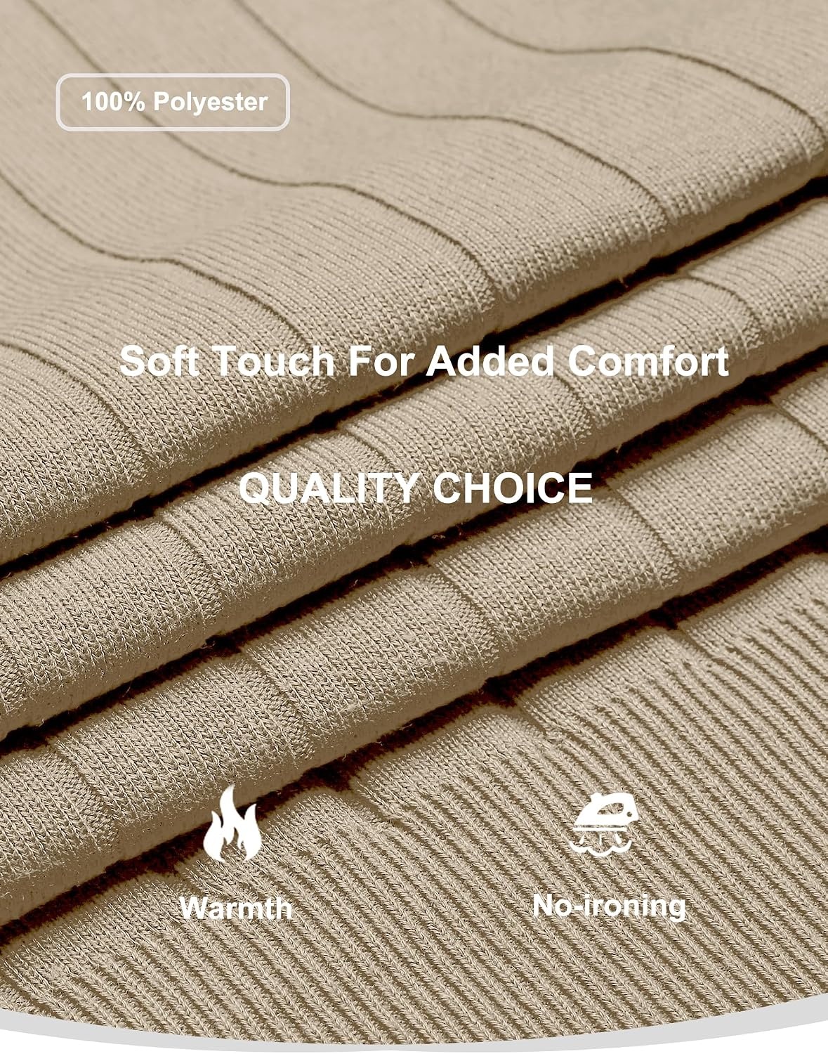 image:imageCOOFANDY Mens Knit Polo Shirts Long Sleeve Casual Dress Pullover Sweater 3 Button Polo Sweater Old Money Lightweight Cozy Daily and Social Outings Slim Fit S4XLKhaki White