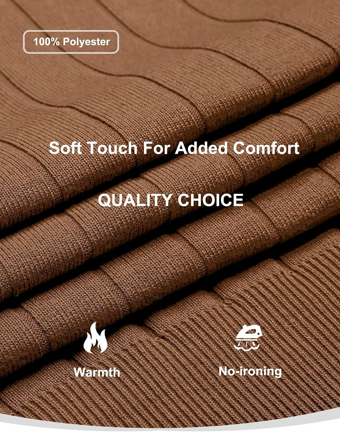 image:imageCOOFANDY Mens Knit Polo Shirts Long Sleeve Casual Dress Pullover Sweater 3 Button Polo Sweater Old Money Lightweight Cozy Daily and Social Outings Slim Fit S4XLBrown
