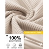 COOFANDY Men Quarter Zip Pullover Mock Neck Long Sleeve Corduroy Sweatshirt | Long sleeve lightweight soft warm slightly stretchy, regular fit, fall winter vintage soft pullovers, S-3XL(Beige)