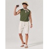 COOFANDY Men’s Sleeveless Shirts Cotton Workout Tank Tops Muscle Tee Shirt | Acid Wash Fabric, Lightweight and Soft Cut Off Shirt, Casual Summer Faishon Tank, Relaxed and Oversized Fit Sleeveless Top(Army Green)