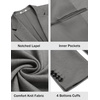 COOFANDY Mens Sport Coats Casual Knit Blazer Two Button Suit Jacket | Modern Slim-fit Silhouette with Structured Shoulders,Stretch Comfort & Versatile Style for Weddings,Business or Daily Wear(Grey)