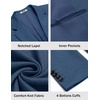 COOFANDY Mens Sport Coats Casual Knit Blazer Two Button Suit Jacket | Modern Slim-fit Silhouette with Structured Shoulders,Stretch Comfort & Versatile Style for Weddings,Business or Daily Wear(Royal Blue)