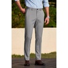 COOFANDY Men Dress Pants Slim Fit Suit Pants Expandable Waist Casual Slacks | Business Formal Trousers, Tuxedo Pant, Wrinkle Free, Flat Front, Straight Leg, Modern Style, Office Work Wedding Dinner Party(Light Grey)