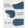COOFANDY Mens Swim Trunks 7 inch Bathing Suit with Mesh Liner Swim Shorts | Quick Dry Fabric, Lightweight Stretch Material, Breathable Mesh Brief Liner, Swimming, Summer Beach Vacation, Mens Swimwear(Dark Blue)