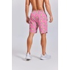 COOFANDY Mens Swim Trunks 7 inch Bathing Suit with Mesh Liner Swim Shorts | Quick Dry Fabric, Lightweight Stretch Material, Breathable Mesh Brief Liner, Swimming, Summer Beach Vacation, Mens Swimwear(Pineapple Coconut Tree)