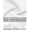 COOFANDY Mens Zip Up Sweatshirt Casual Lightweight Jackets Full Zip Sweater | Soft Knit Textured Fabric, Stand Collar, 2 Side Pockets, Long Sleeve Fashion Stylish, Ribbed Cuffs And Hem For Fall Winter(White)
