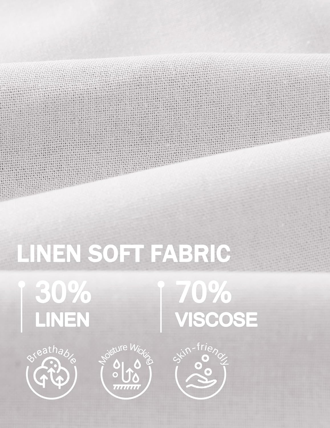 image:imageCOOFANDY Men Linen Beach Shorts Casual Drawstring Summer Vacation Shorts Elastic Waist Lightweight Stretch Short 9 Inch Inseam Slim Fit Holiday Vacation Shorts Flat Front Short Hawaiian StyleWhite